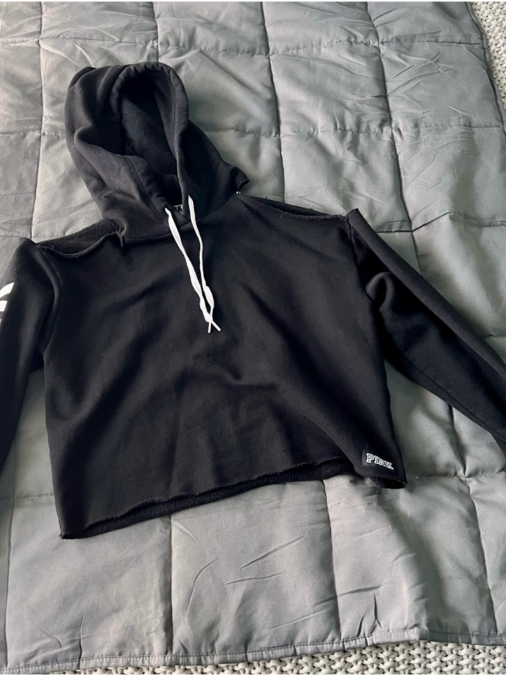 VS PINK cold shoulder hoodie